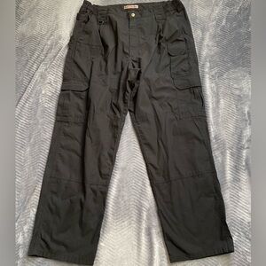 Mens 5.11 Tactical Taclite Pro Ripstop Cargo Pants Black 38x30